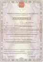 Первая страница лицензии на прием и заготовку металлолома